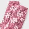 Women's Snowflake Cozy Crew Socks - Auden™ 4-10 - 3 of 3