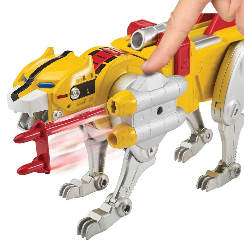 Voltron Classic Combinable Yellow Lion Action Figure, 4 of 10