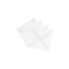 JAM Paper 3.125 x 3.125 Square Translucent Vellum Invitation Envelopes Clear 2851291 - 3 of 4