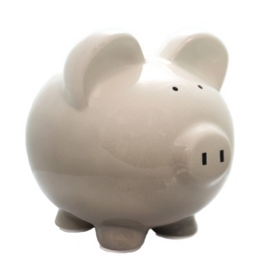 money saving piggy bank