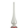 Northlight 14.75" White, Red and Green Glass Finial Christmas Tree Topper - image 3 of 3