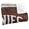 St. Bonaventure University Logo Dots Silky 50x60 Blanket, 1 Sided - 3 of 4