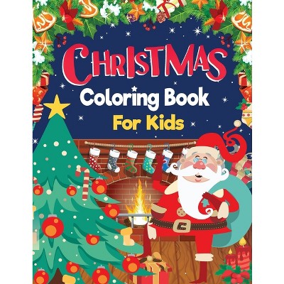 Christmas Coloring Book - Large Print by  Laura Bidden (Paperback)