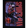 Seven Times Six Marvel Spider-Man T-Shirt Men's Miles Morales Web-Shooting Design Tee Black - 2 of 3
