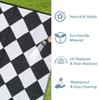 Outdoor Rug 9'x12' Waterproof Patio Rug, Reversible Lightweight Plastic Carpet for Deck Balcony Porch Decor - 4 of 4