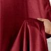Home mart Goods 1 Panel Red Velvet Room Darkening Grommet Window Curtain Panel - 55" x 84" - 3 of 4