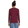 Lands' End Women's Relaxed Supima Cotton Long Sleeve Crew Neck T-Shirt - 2 of 4