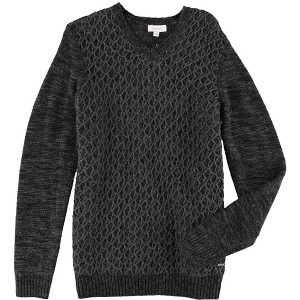 Calvin Klein Mens Mixed Yarn Pullover Sweater - 1 of 2