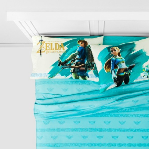 The Legend Of Zelda Full 4pc Sheet Set Target