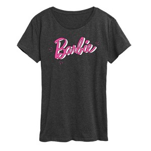 Women's - Barbie - Sketch Logo Short Sleeve Graphic T-Shirt - 1 of 4