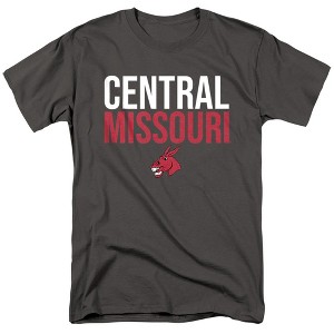 Men's University of Central Missouri Official Stacked T-Shirt - 1 of 4