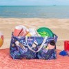 Utility Tote with 4 Pockets and Handles, Rectangular Krush Tote, Water-Resistant Vinyl Lining, Large Capacity, Durable and Versatile - 2 of 4