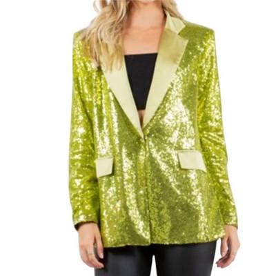 Women's Oversized Sequin Blazer - CIRKA