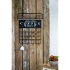 OUTSUPPLY Black Decorative Hooks, Floating Coffee Bar Shelf with Coffee Pod Holder, Hooks and Storage Shelf - 3 of 4