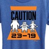 Women's - Disney - Caution 2319 Short Sleeve Graphic T-Shirt - 2 of 4