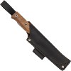 Condor Tool & Knife Swamp Romper - Camping Fixed Blade Knife - 1075 High Carbon Steel - Walnut Handle - Bush Crafting Knives - 4.5in Blade - 5.6oz - 3 of 4