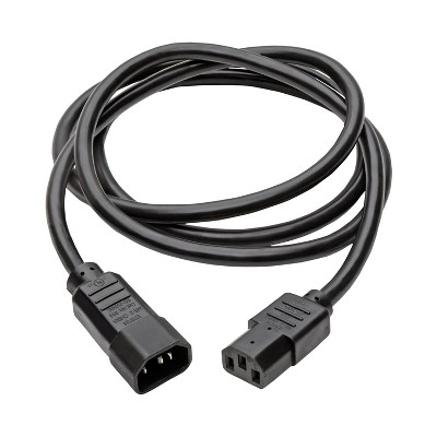 Tripp Lite Heavy-Duty PDU C13-to-C14 Power Cord, 6-Ft., P005-006