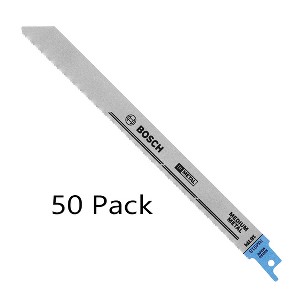 Bosch 25 Pack of Genuine 9-Inch 18T Metal Cutting Recip Saw Blades - RM918B-50PK - 1 of 1