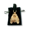 Gold Bee Ornament, Tree Decoration by Bow to the Bee - 3 of 4