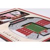 4" x 6" NCAA Utah Utes 3D StadiumViews Picture Frame - 3 of 4