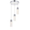 Elegant Lighting Constellation 3 light Chrome LED Pendant - 4 of 4