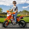 Best Choice Products 6V Kids Electric Battery Powered Ride On Motorcycle w/ Training Wheels, Lights, Music - 2 of 4