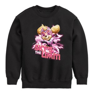 Boys' - Paw Patrol - Skys The Limit Graphic Long Sleeve Fleece Sweatshirt - 1 of 4