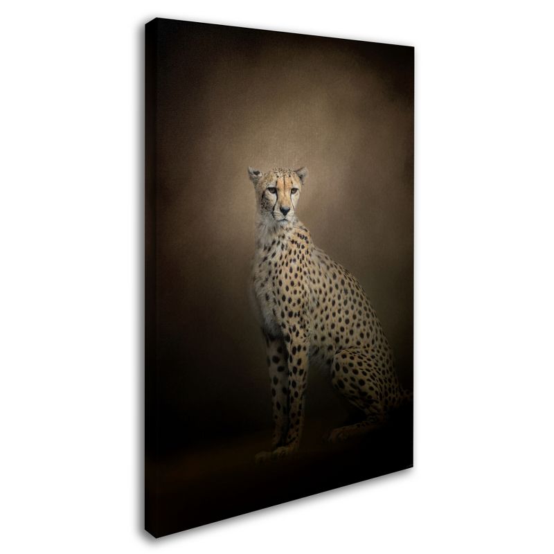 Trademark Fine Art -Jai Johnson 'The Elegant Cheetah' Canvas Art, 1 of 4