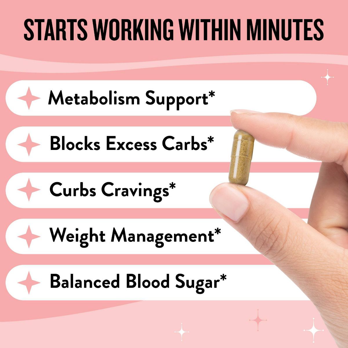 Legendairy Milk Sugar Babe Carb Management Dietary Supplement Capsules - 60ct - thumbnail 4