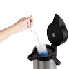 Vondior Airpot Coffee Dispenser with Pump - Insulated Stainless Steel Thermal Beverage Dispenser - 3 of 4