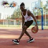 AND1 Street Grip Premium Composite Leather Basketball Official Size 7 (29.5”) Streetball, Made for Indoor Outdoor Games (Orange) - 4 of 4