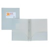 2 Pocket Plastic Folder with Prongs - up&up™ - 3 of 3