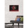 Trends International NHL Ottawa Senators - Logo 20 Framed Wall Poster Prints - 2 of 4