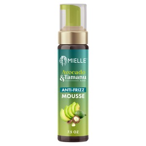 Mielle Organics Avocado & Tamanu Anti-Frizz Mousse - 7.5 fl oz - 1 of 4