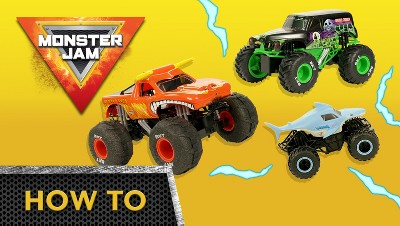 Monster Jam, Official Megalodon Storm All-Terrain Remote Control Monster  Truck for Boys and Girls, 1:15 Scale, Kids Toys for Ages 4-6+