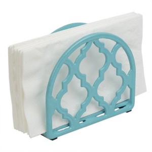 Cast Iron Napkin Holder For Kitchen, Table Napkin Holder With Non-Skid Feet - 1 of 4