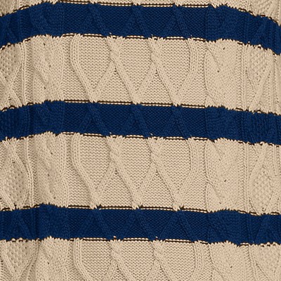 champagne/deep sea gulf stripe