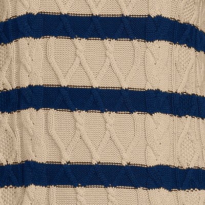 champagne/deep sea gulf stripe