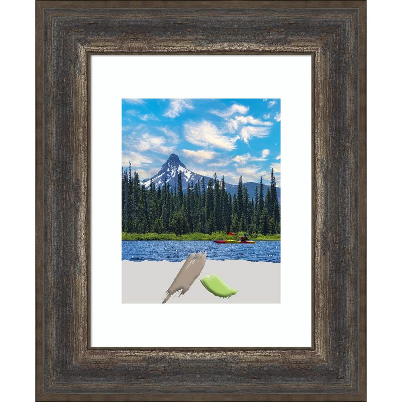 Amanti Art Alta Rustic Char Picture Frame, 1 of 11