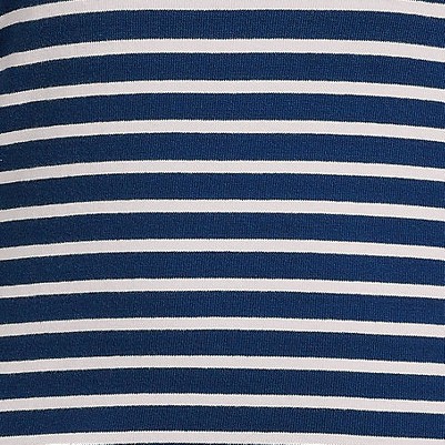 deep sea/ivory breton stripe