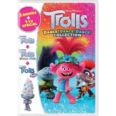 Trolls Dance! Dance! Dance! Collection (DVD)(2021)