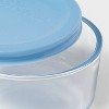 8pc (set of 4) 1c Round Glass Food Storage Container Set - Room Essentials™ - 3 of 3