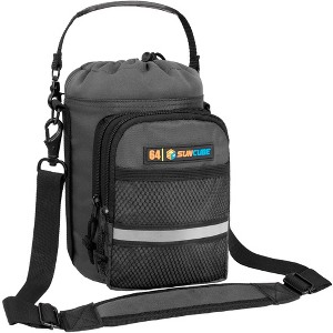SUN CUBE Water Bottle Holder Strap, Insulated Neoprene Sleeve Bag Carrier, Crossbody Carrying Sling Purse Pouch Pocket Walking Hiking - 1 of 4