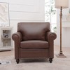 Dexmalle Classic Modern PU Single Sofa - 3 of 4