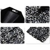 Cloudstyle Men's One Button Slim Fit Velvet Sequin Blazer Party Prom Dinner Jacket - 4 of 4