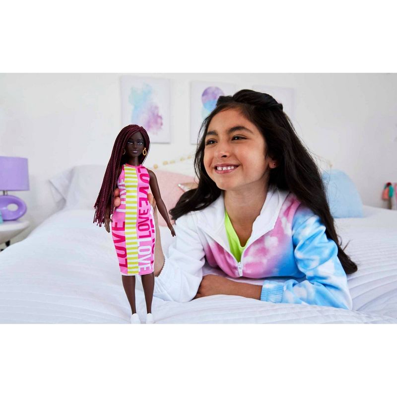 Barbie Fashionistas Doll #186 - Sleeveless Love Dress, 3 of 12