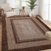 TROPOW Area Rug Braided Printed for Living Room, Non-Slip Stain-Resistant Printed Rug,Machine Washable Large Carpet for Kitchen - 3 of 4
