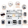 Kids Kitchen Playset with Plenty of Play Features, Cooking Toy Kitchen Set with Stove Removable Sink Microwave Storage Cabinet, Wooden Play Kitchen - 3 of 4