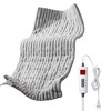 5.8 Lb Weighted Heating Pad, 33x 17 Electric Heating Pad for Back Pain Relief with 6 Heat Settings - 2 of 4