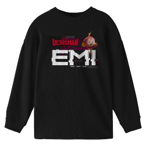 Ultraman: Rising Emi Youth Black Crew Neck Long Sleeve Tee - 1 of 2